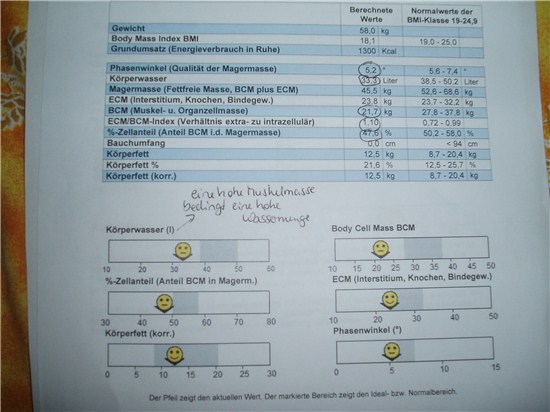 BIA Messprotokoll